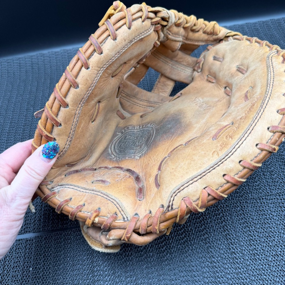 Rawlings Heritage Pro Catcher Mitt Full Grain Steerhide Leather XFGCM Brown RHT